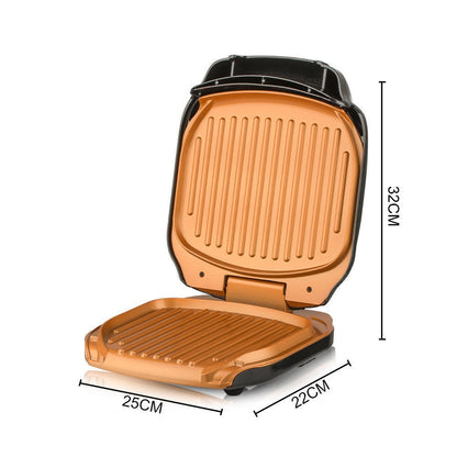 Grătar Electric RAF R522 1000W cu Capac Low Fat