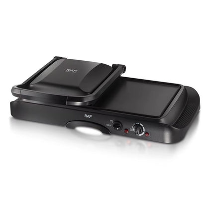Grill Electric 2 în 1 RAF R2695 1600W Antiaderent