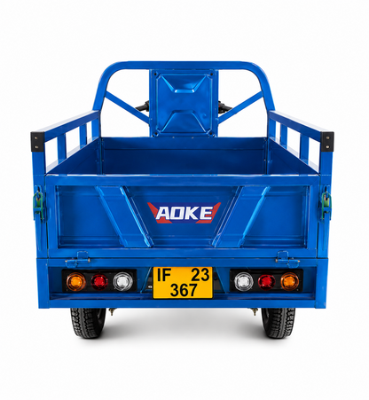 Triciclu Electric Cargo AOKE 2025, 3 Roti, Bena Mare, 55km/h, Transport Marfa