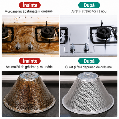 Aparat Profesional De Curatat Cu Abur – 2500W, Abur Puternic, 7 Accesorii si Curatare Fara Chimicale