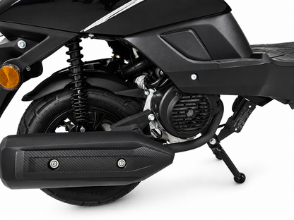 Scuter 125cc LIYA ARES Benzina Permis Garantie 12 Luni - economic, modern si ideal pentru flote Glovo