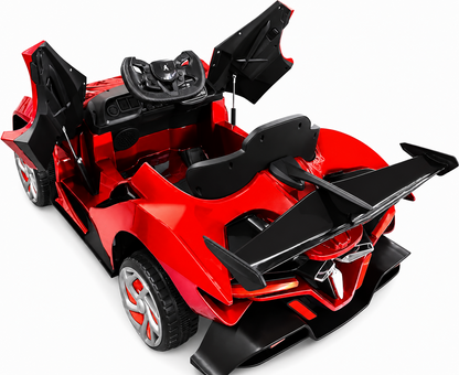 Masinuta Electrica Sport Pentru Copii – Design Supercar, Bluetooth, Lumini si Distractie la Volan