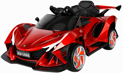 Masinuta Electrica Sport Pentru Copii – Design Supercar, Bluetooth, Lumini si Distractie la Volan