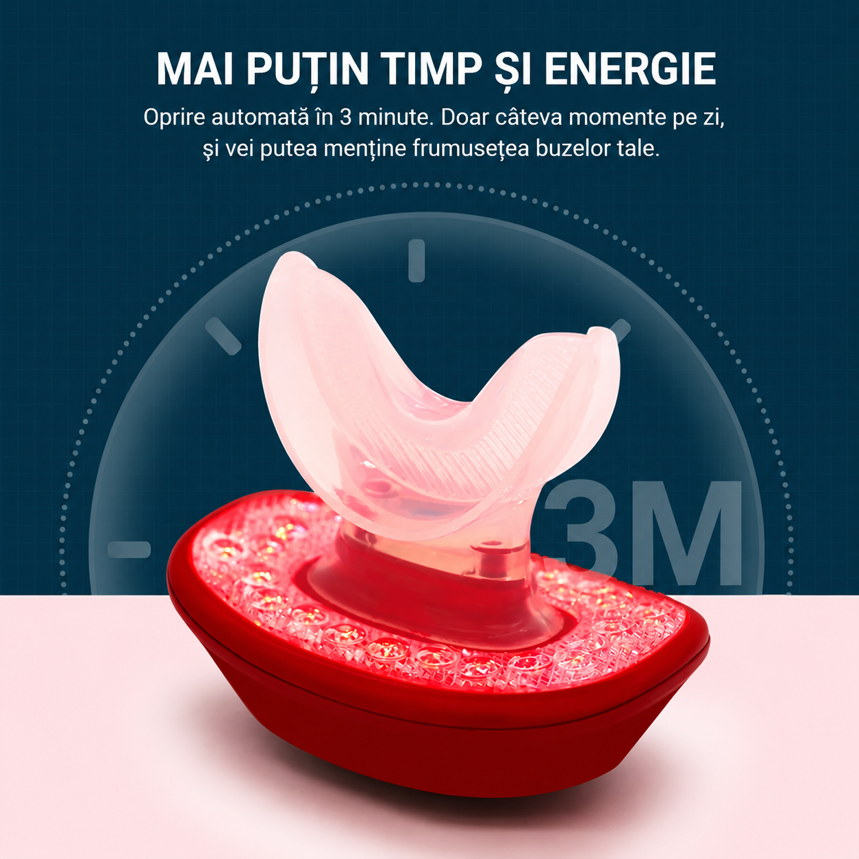 Aparat Electric pentru Marirea Buzelelor cu Terapie LED Rosie – Buze Mai Pline, Mai Ferme si Mai Seducatoare