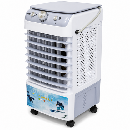 Racitor de Aer Portabil VONNE 10L cu Umidificare, 3 Viteze, Ventilator Evaporativ 220V