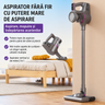 Aspirator Vertical fara Fir 2-in-1 – Aspirare si Mop Intr-un Singur Pas, 100W, Filtru HEPA