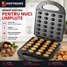 Aparat Electric pentru Nuci Umplute HOFFMANS, 24 Forme, 1400W, Placi Antiaderente, Indicator LED