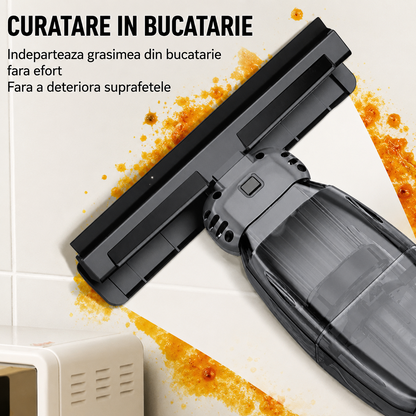 Aparat Electric 3 in 1 pentru Geamuri, Faianta si Gresie – Sterge, Curata si Aspira Apa Fara Urme