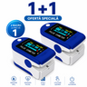 Pulsoximetru deget OLED SpO2 puls monitor 1+1 gratis dispozitiv portabil