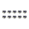 Set 10 lampi solare 100 LED senzor miscare exterior 600LM