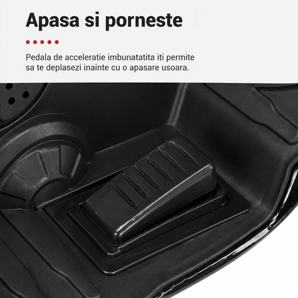 Motocicleta electrica copii 6V 2 motoare muzica lumini USB 2-7 ani Alb