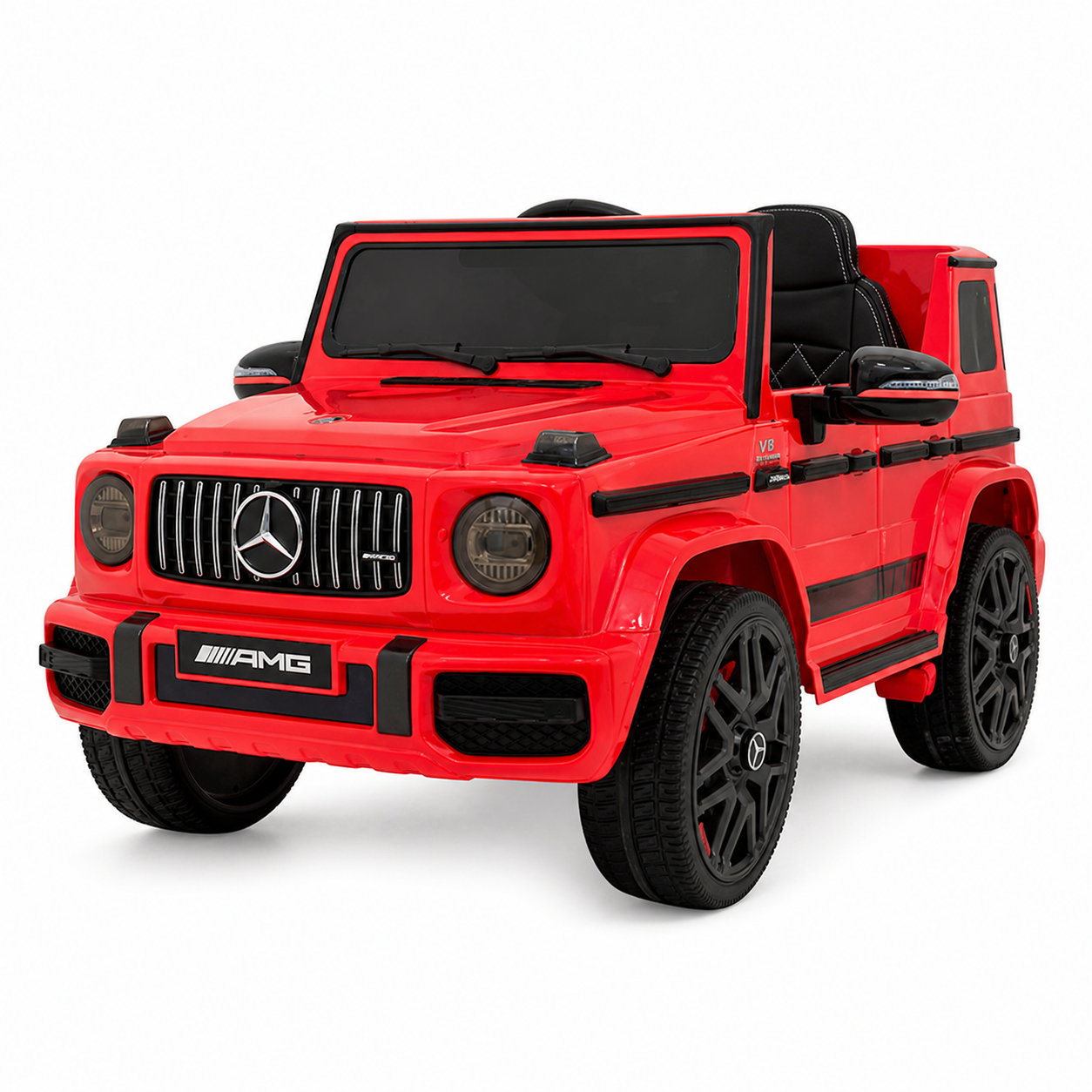 Masinuta electrica copii Mercedes G63 AMG 12V telecomanda roti EVA 2 motoare 3-8 ani