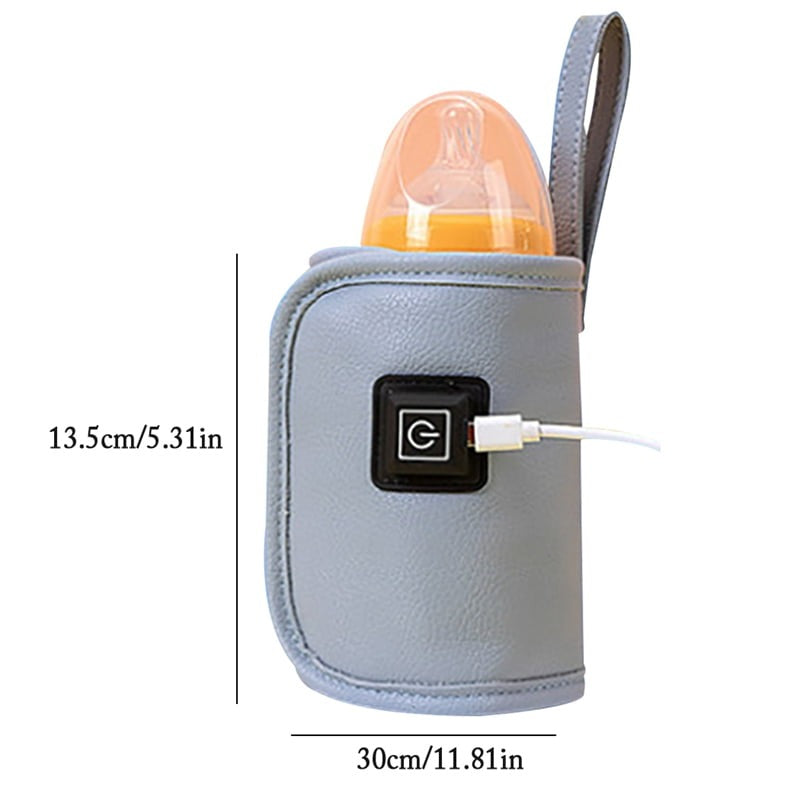 Încălzitor Portabil Biberoane USB cu Temperatură Reglabilă, Menține Cald 2 Ore