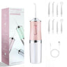 Irigator Oral Electric Portabil 220ml, 3 Moduri, IPX7, 8 Duze, USB