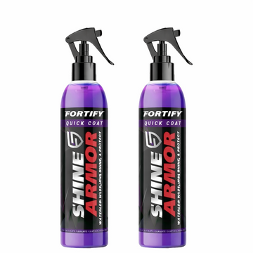 Ceara lichida auto Shine Armor 236ml + laveta 1+1 efect hidrofob