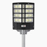 Lampă solară LED stradală 800W cu senzor mișcare, stâlp inclus, IP67, telecomandă