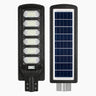 Lampă stradală solară 350W cu senzor mișcare, stâlp inclus, IP65, telecomandă