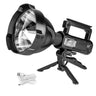 Lanterna LED reincarcabila 4000lm cu powerbank si trepied
