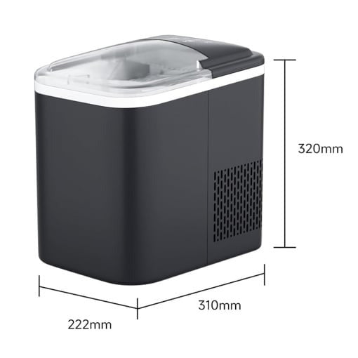 Mașină Gheață Portabilă Hoffmans 1.5L 120W