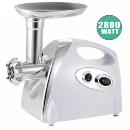 Mașină electrică tocat carne și umplut cârnați Leihmann MGB-120 – 3500W, cuțit inox