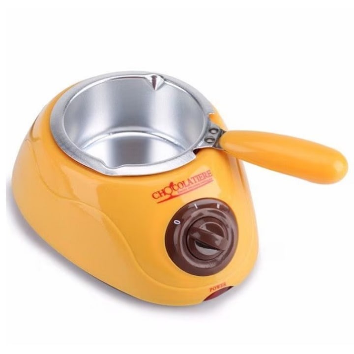 Aparat de topit ciocolată Chocolatiere 20W – Set fondue complet, accesorii incluse