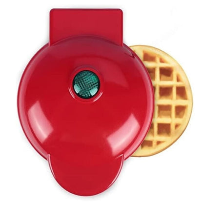 Mini aparat de făcut vafe/gofre – înveliș antiaderent, protecție supraîncălzire, indicator luminos