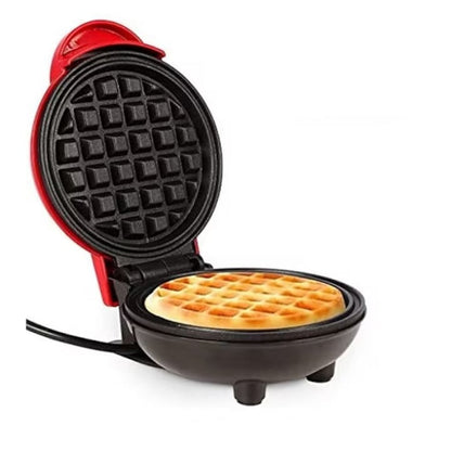 Mini aparat de făcut vafe/gofre – înveliș antiaderent, protecție supraîncălzire, indicator luminos