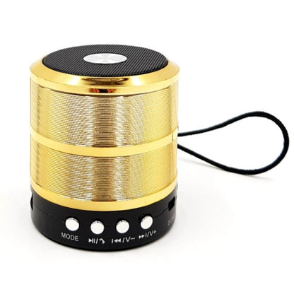 Mini Boxă Portabilă Bluetooth Mini WS-887 Auriu