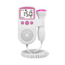 Monitor Fetal Doppler Roz cu LCD – Ascultare Batai Inima Bebelus, Sonda 3MHz, Reducere Zgomot, Portabil