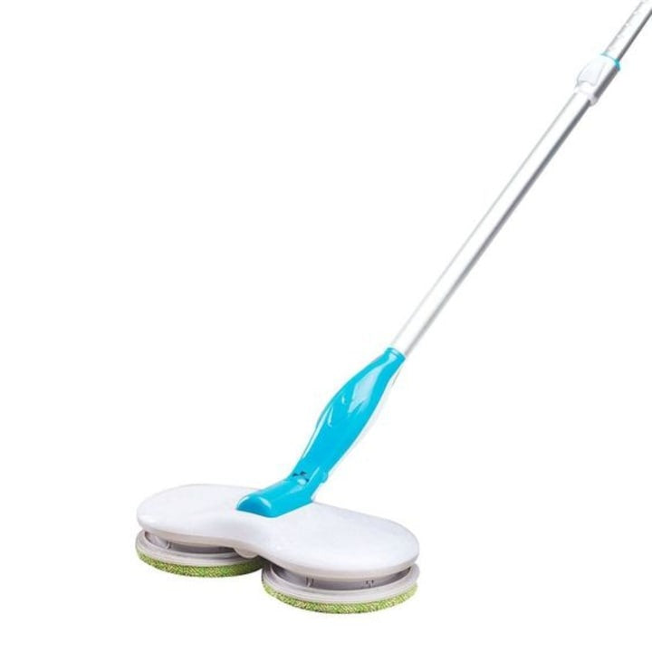 Hurricane Floating Mop wireless – Mop electric cu capete duble rotative, 100 rotații/min