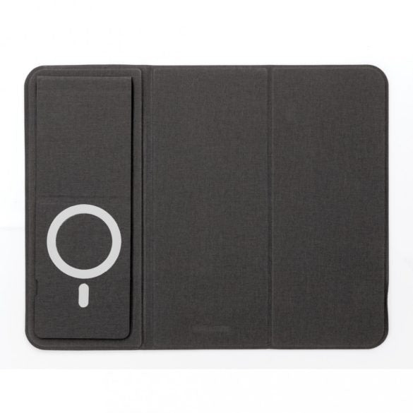 Mousepad pliabil cu încărcător wireless 10W – Suport telefon, USB-C, compatibil Qi