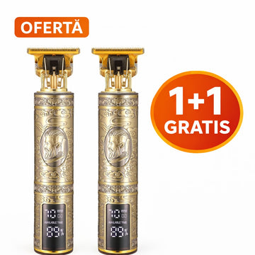 Pachet ofertă 1+1 GRATIS – Mașină de tuns Vintage T9