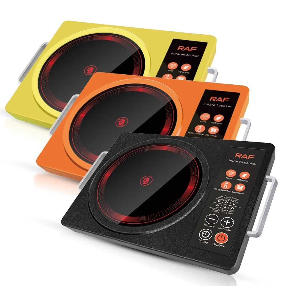 Aragaz Plită Electrică Infraroșu RAF 8046O 3500W cu Touch