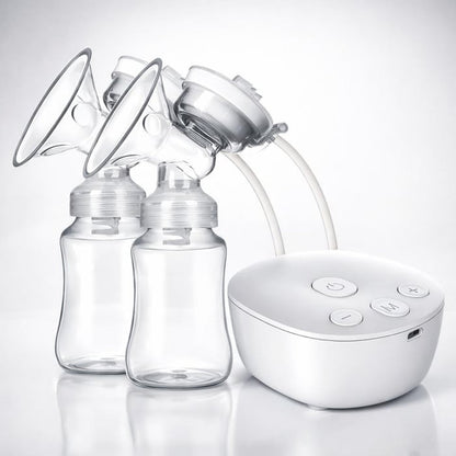 Pachet Bebe 2 în 1 – Incalzitor Portabil Biberoane + Pompa San Electrica Dubla USB – Doar 169 Lei