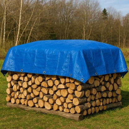 Prelată Impermeabilă 4x6m cu Inele, Tratată UV, Rezistentă la Apă și Rupere  nu