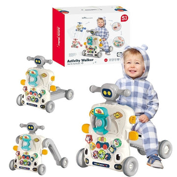 Premergator Antemergator 5 în 1 Multifunctional cu Trotineta si Centru de Activitati