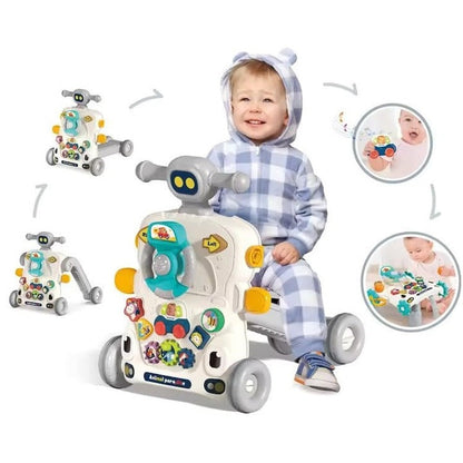 Premergător Antemergător 5 în 1 Multifuncțional cu Trotinetă și Centru de Activități