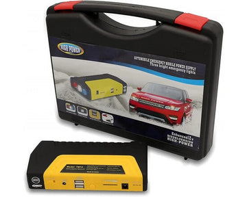 Booster Redresor Auto Jump Starter 50800mAh pentru Diesel/Benzina pana la 3000cmc, Power Bank USB, Lanternă LED, Functii Urgenta