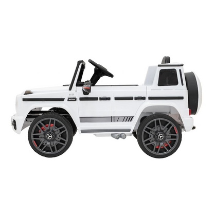 Masinuta electrica copii Mercedes G63 AMG 12V telecomanda roti EVA 2 motoare 3-8 ani