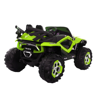 Masinuta Electrica Off-Road 4x4 Pentru Copii – 2 Locuri, 4 Motoare 45W, Roti EVA, Telecomanda si Lumini LED