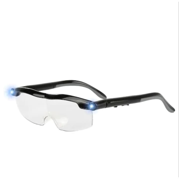 Ochelari de munca cu lupa 160% LED reincarcabili Mighty Sight unisex USB
