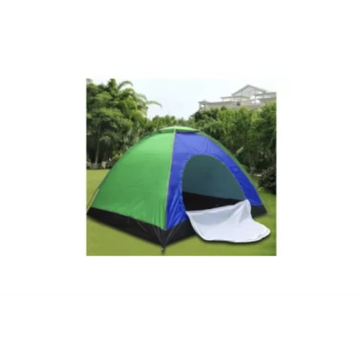 Cort Camping Pentru 2 Persoane – Impermeabil, Usor De Montat, Cu Plasa Anti-Insecte si 2 Marimi Disponibile
