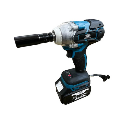 Trusa scule electrice 4 in 1 cu acumulator 20V 4Ah autofiletanta rotopercutor polizor unghiular cheie impact