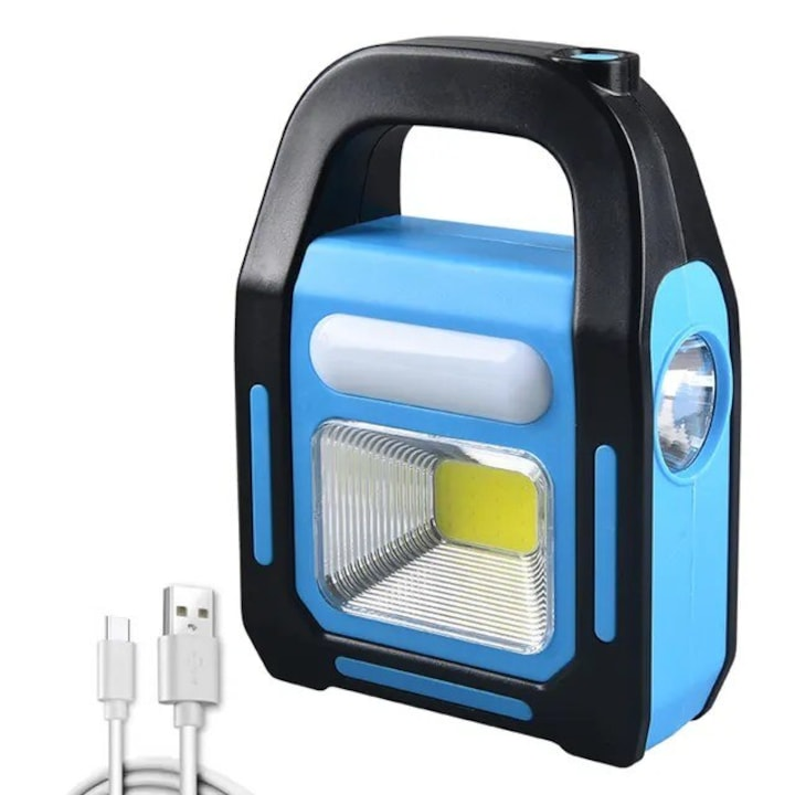 Lanterna solara USB Hurry Bolt 100lm LED reincarcabila camping exterior