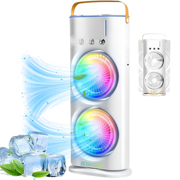 Ventilator de Birou cu Umidificare si Telecomanda – Racorire Inteligenta pentru Zilele Toride