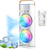 Ventilator de Birou cu Umidificare si Telecomanda – Racorire Inteligenta pentru Zilele Toride