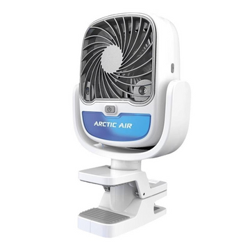 Racitor de Aer Portabil cu Clips Universal, 3 Viteze, Rotire 360°, Reincarcabil USB