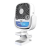 Racitor de Aer Portabil cu Clips Universal, 3 Viteze, Rotire 360°, Reincarcabil USB