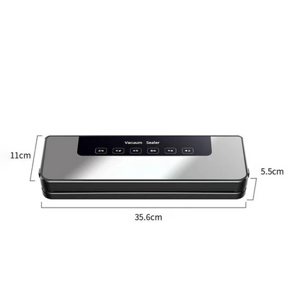 Aparat de vidat alimente 120W 65kPa compact cu 10 pungi vidare