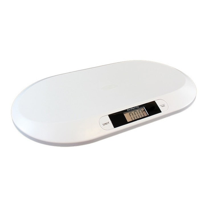 Cantar Digital pentru Bebelusi si Nou Nascuti 20kg, Functie Tara si Hold, Afisaj LCD